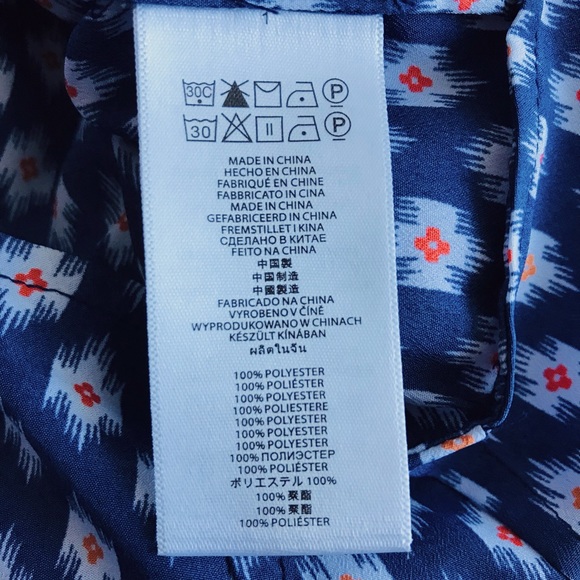 Michael Kors Sz 2 (XS) Blue White Sleeveless Dress - Picture 14 of 16